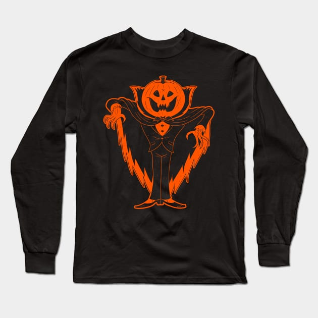 Vintage Vampkin Long Sleeve T-Shirt by chrisraimoart